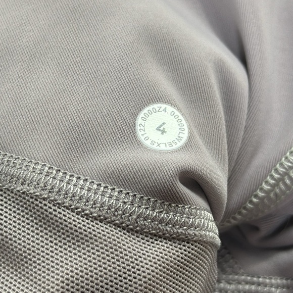 Lululemon Power Thru High-Rise Tight 25" Mauve Grey - Picture 6 of 7